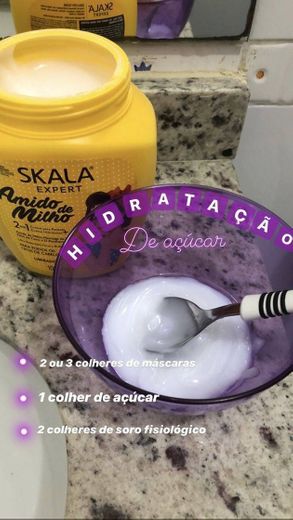 Hidratação Caseira💇🏻‍♀️❤️