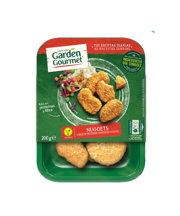 Producto Nuggets vegetarianos