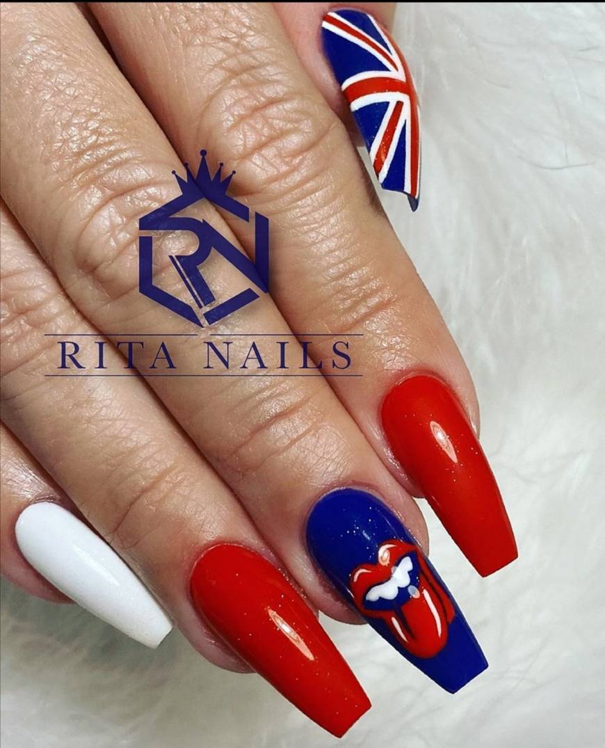 Fashion Rolling Stones by Rita Nails