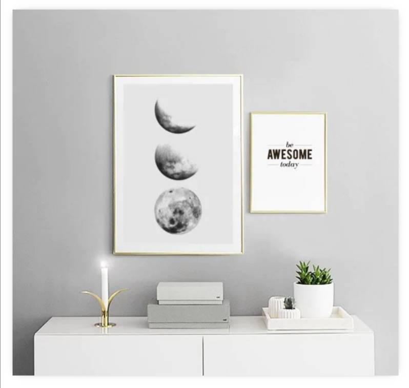 Moda Moon Phase Poster