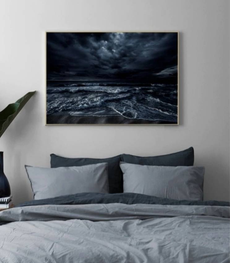 Fashion Stormy Ocean Poster