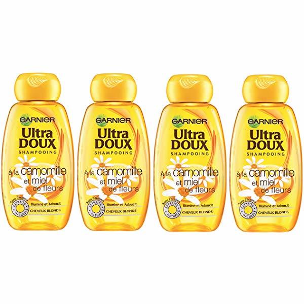 Beauty Garnier Ultra Dolce Shampoo al Extracto de Manzanilla y miel para pelo