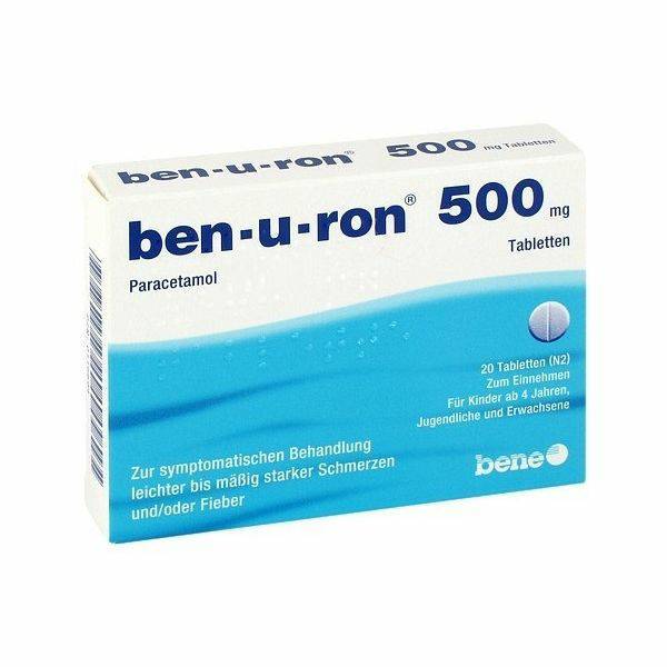 Moda Ben-u-ron 500mg