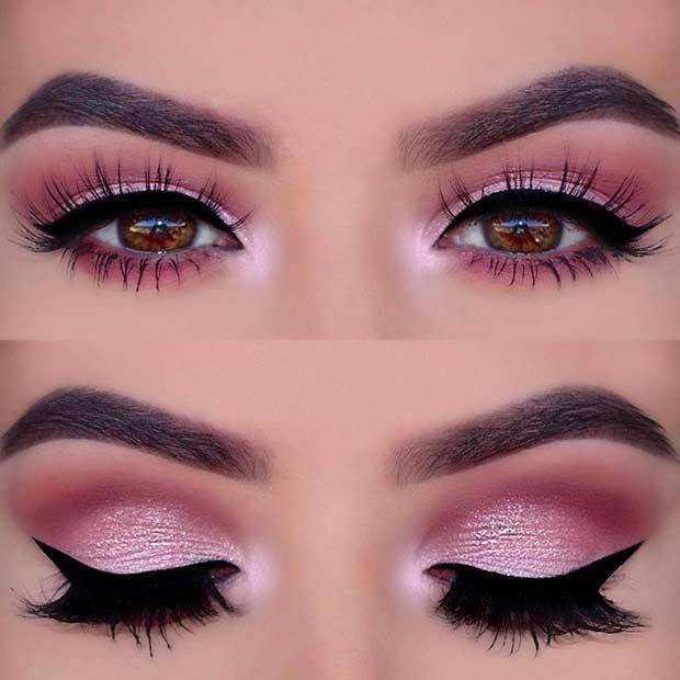 Social Pink make up