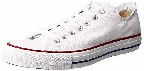 Converse Chuck Taylor All Star Ox, Zapatillas de Lona, Unisex, Blanco