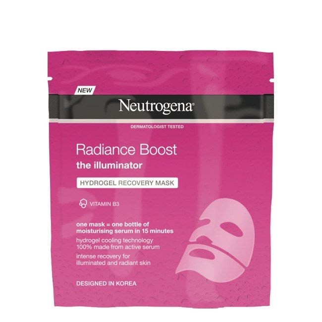 Product Neutrogena Radiance Boost Iluminadora Mascarilla Hidrogel