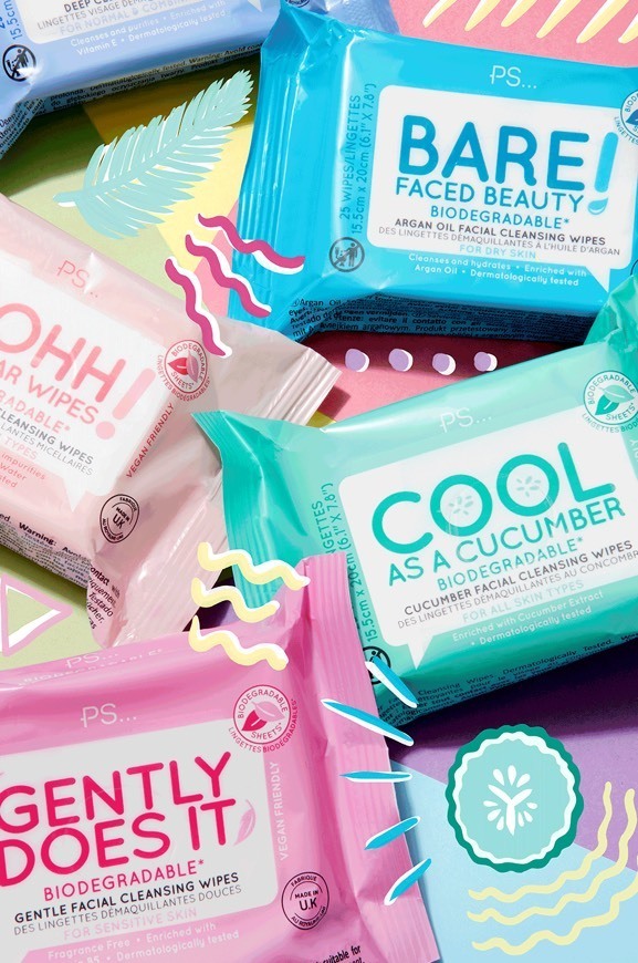 Social Biodegradable Makeup Wipes 