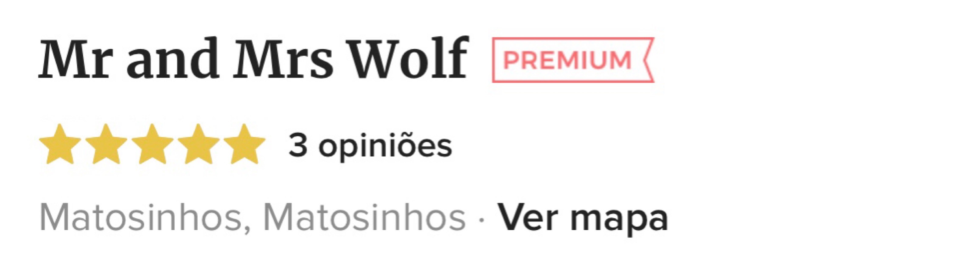 Social Mr and Mrs Wolf