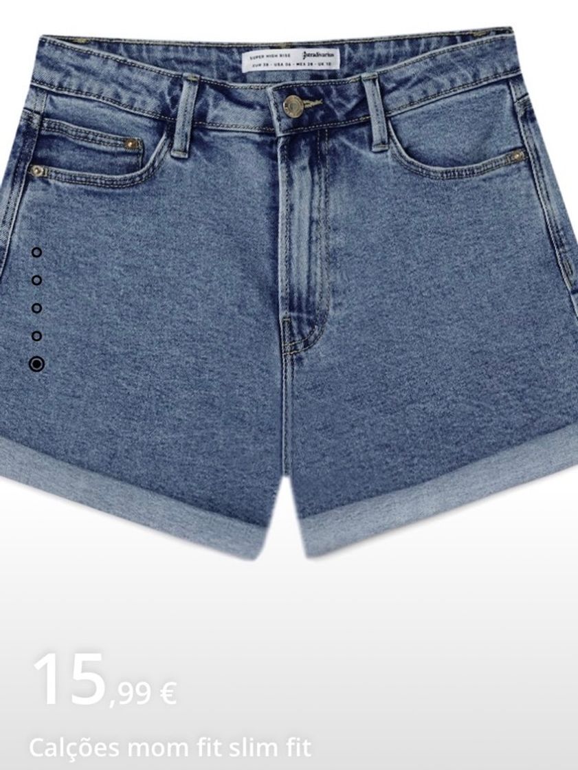 Social Calções mom fit slim fit