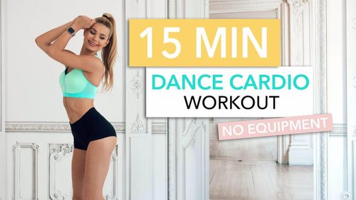 15 MIN DANCE CARDIO WORKOUT - No Equipment | Pamela Reif