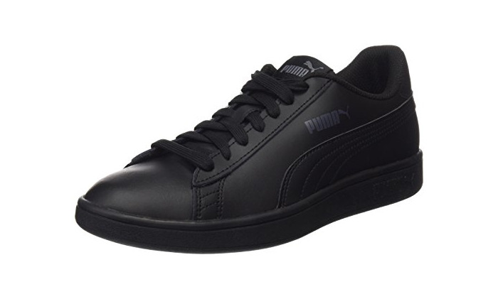 Fashion Puma Smash V2 L, Zapatillas Unisex Adulto, Negro