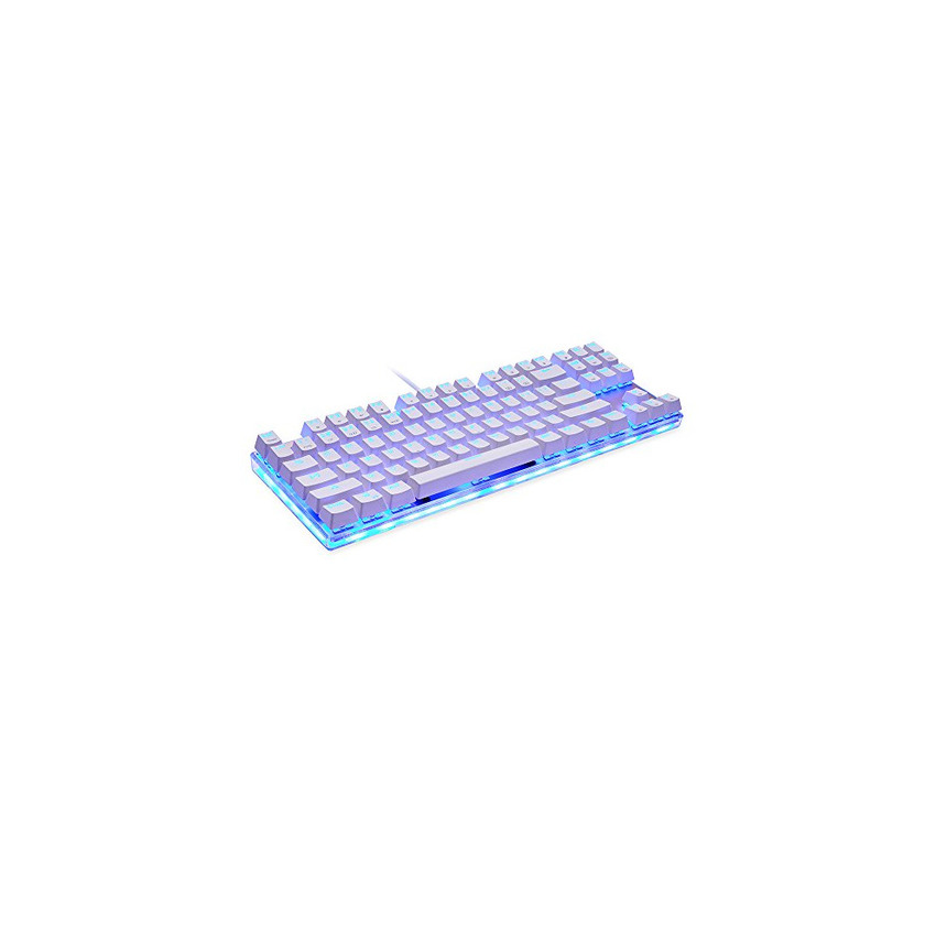 Social Docooler MOTOSPEED K87S Teclado mecánico para Juegos Teclado USB con Cable RGB