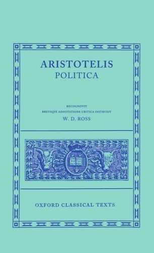 Book Aristotle Politica