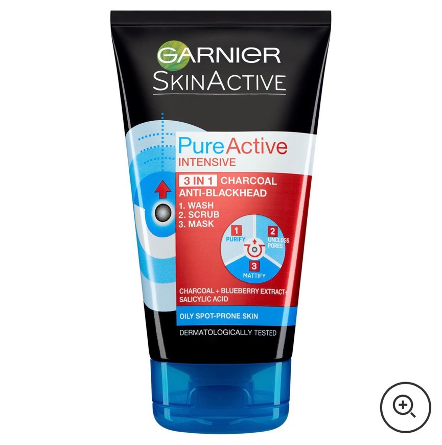 Gel De Limpeza, Esfoliante E Máscara Com Carvão Para Pontos 