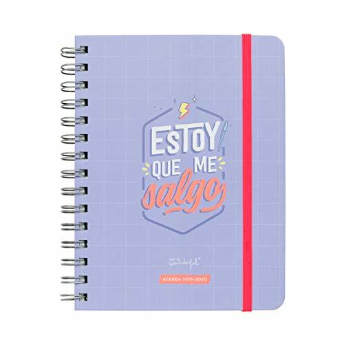 Social Mr. Wonderful Agenda Rotu 2019/2020  "Estoy que Me Salgo" - 160