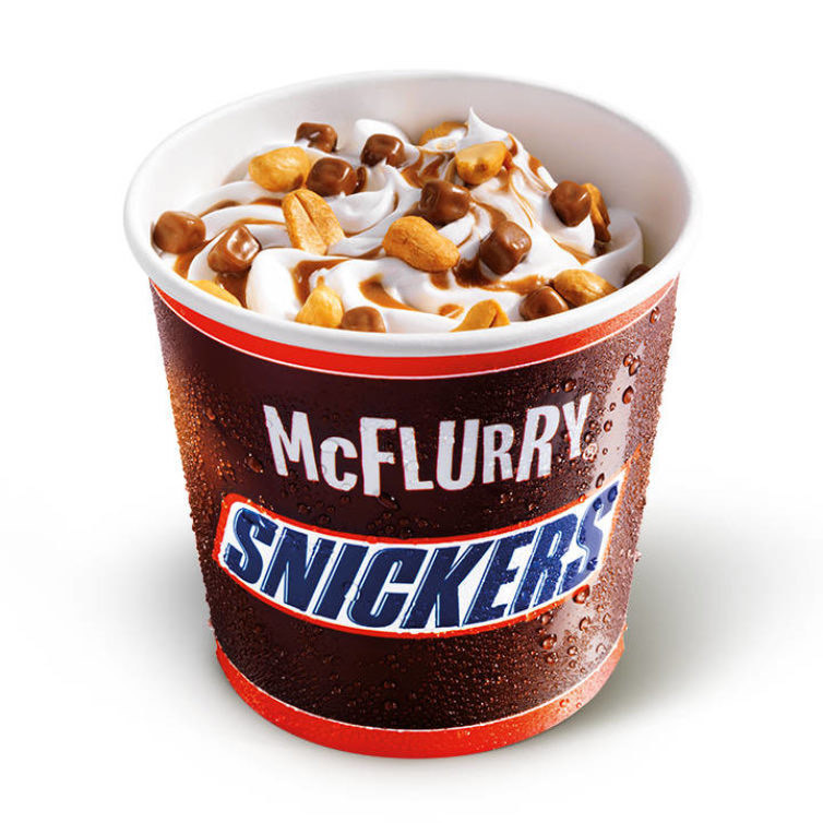 Moda McFlurry Snickers