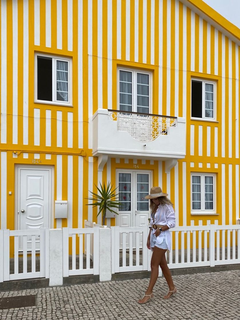 Lugar Praia da Costa nova 🌊