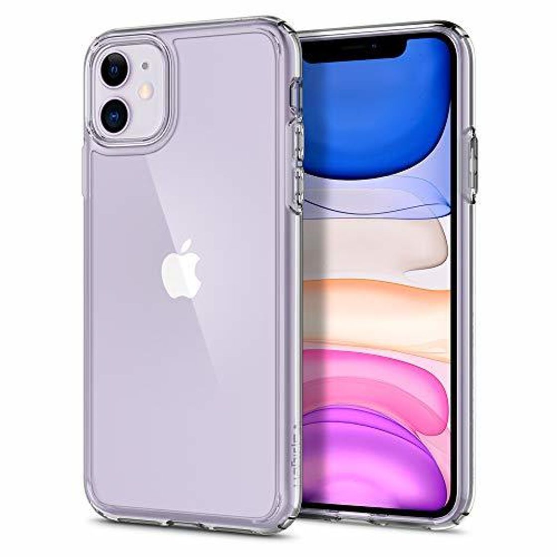 Social spigen Ultra Hybrid Funda iPhone 11, Compatible con Apple iPhone 11