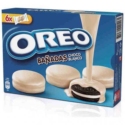 Moda Oreos cobertas de chocolate branco