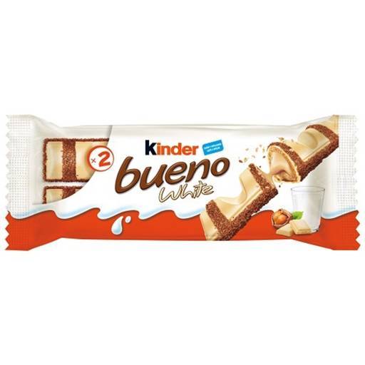 Moda Chocolate Kinder bueno branco