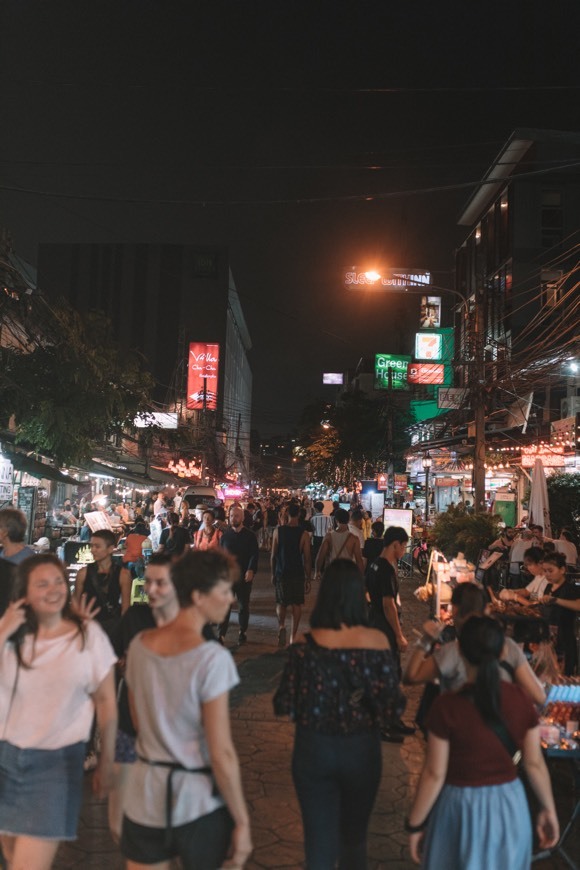 Place Khao san road. Bangkok