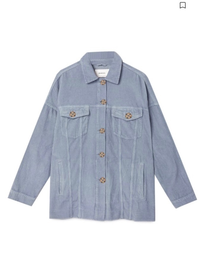 Social Camisa comprida de bombazina