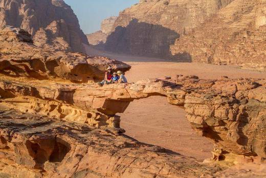Wadi Rum Little Arch
