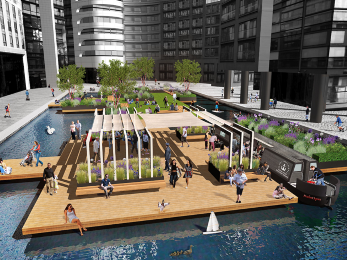 Lugar Floating Pocket Park