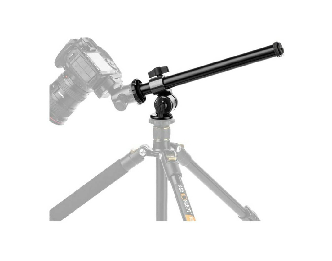 Product K&F Concept Camera Tripod Boom Arm Stand Fixable External Mu