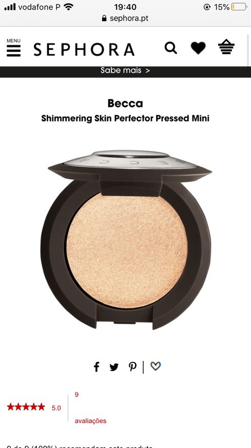 Becca Shimmering Skin Perfector Pressed Mini