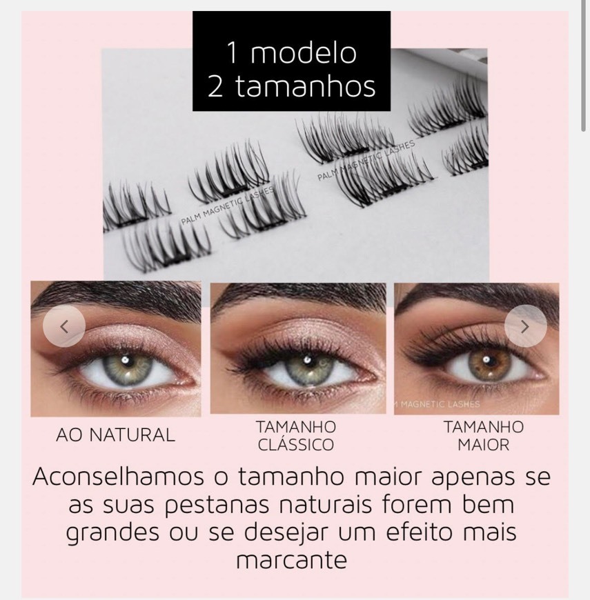 Product Palm Magnetic Lashes