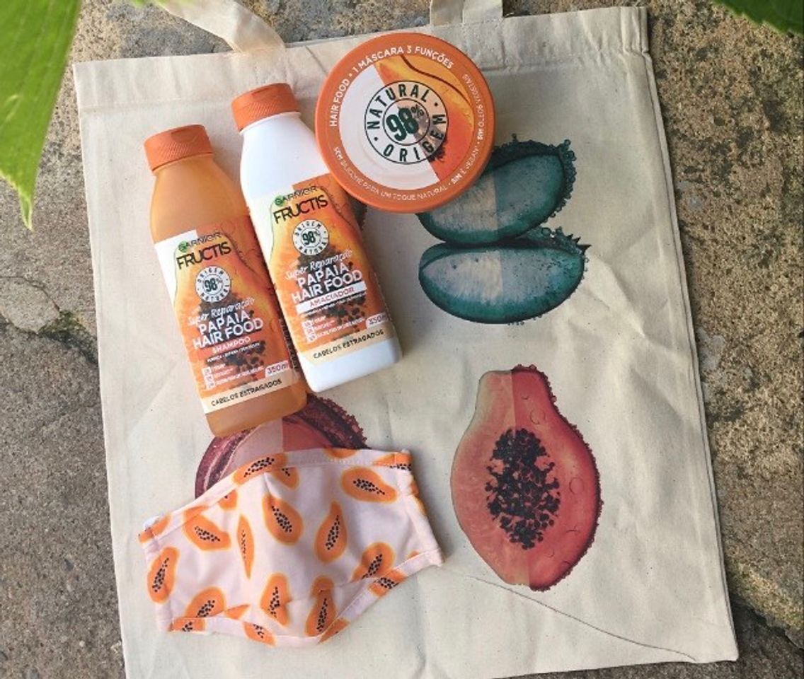 Productos Garnier Fructis Papaya Hair Food Máscara