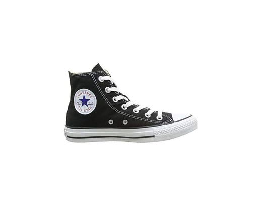 Converse Chuck Taylor All Star, Zapatillas altas Unisex adulto, Negro (Black), 38