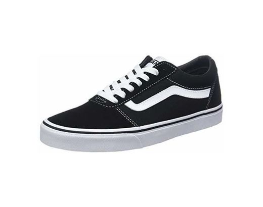 Vans Ward Canvas, Zapatillas Hombre, Negro