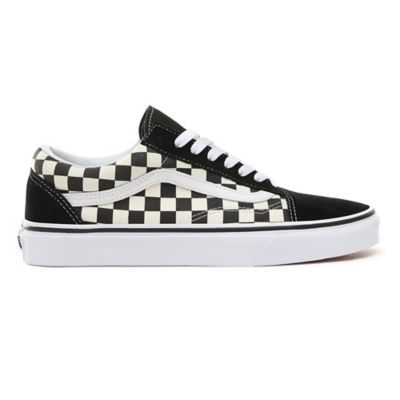 Fashion Ténis Primary Check Old Skool | Preto | Vans