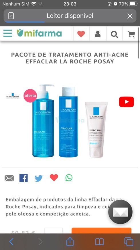 Producto Produto contra o acne