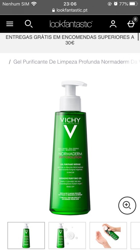 Producto Gel de limpeza profunda 