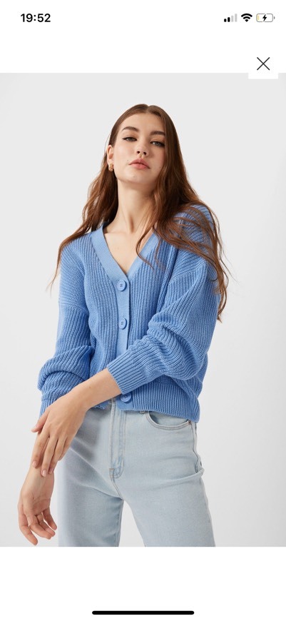 Social Cardigan azul