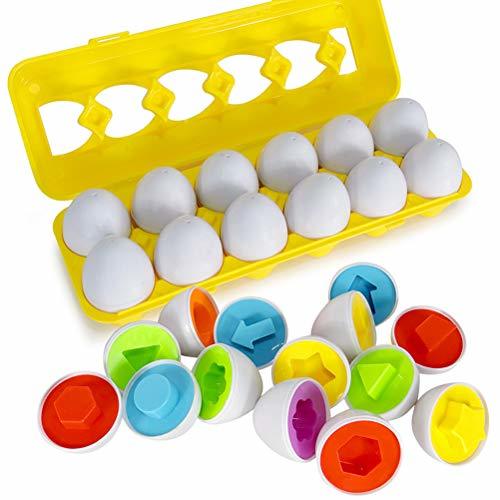 Kenyaw Juguetes Educativos Coloridos para Clasificar Y Combinar: Juego De Clasificación De