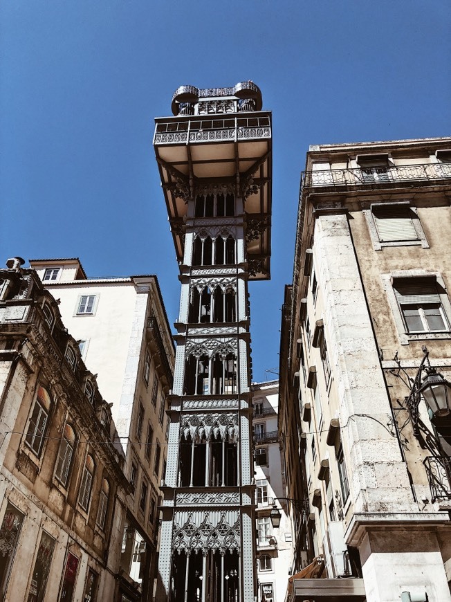 Lugar Elevador de Santa Justa