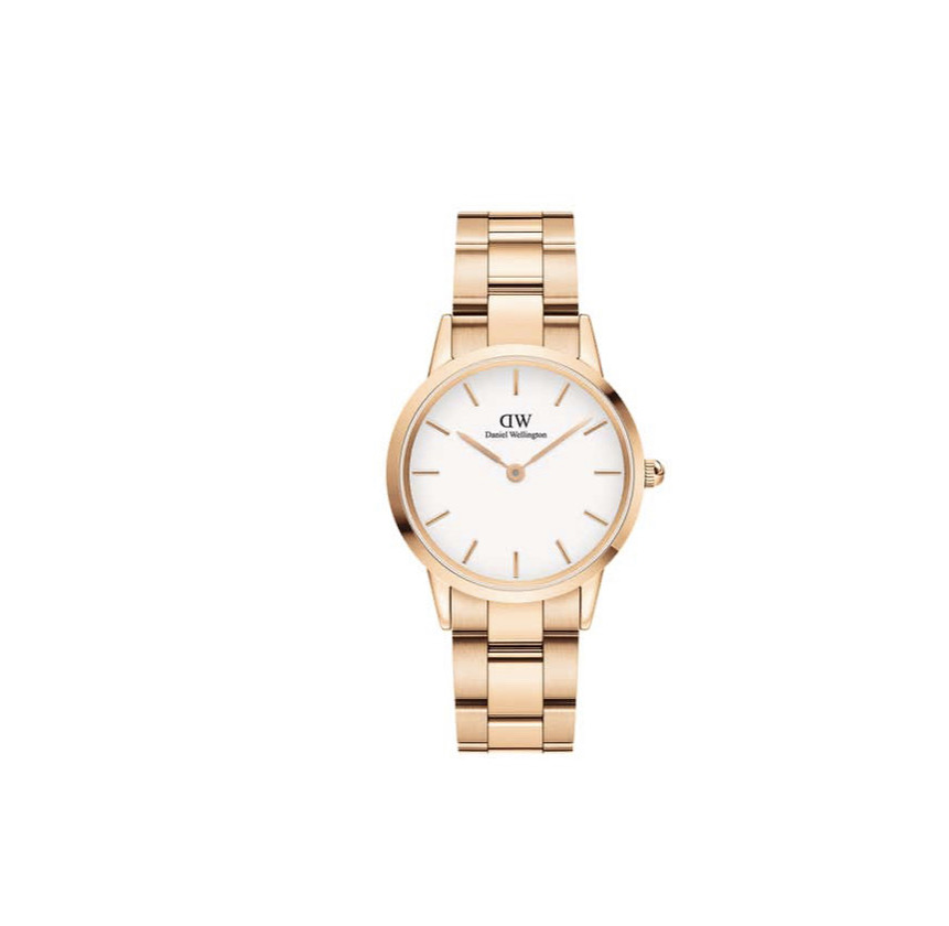 Product Iconic Link 32 Rose Gold White