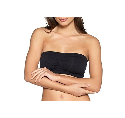 Bra bandeau New Women Ladies Strapless Seamless removel Padded Boob Bandeau Tube