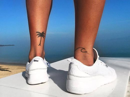 Tatuagem pequena Praia
