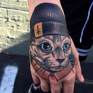 Tattoo of cats