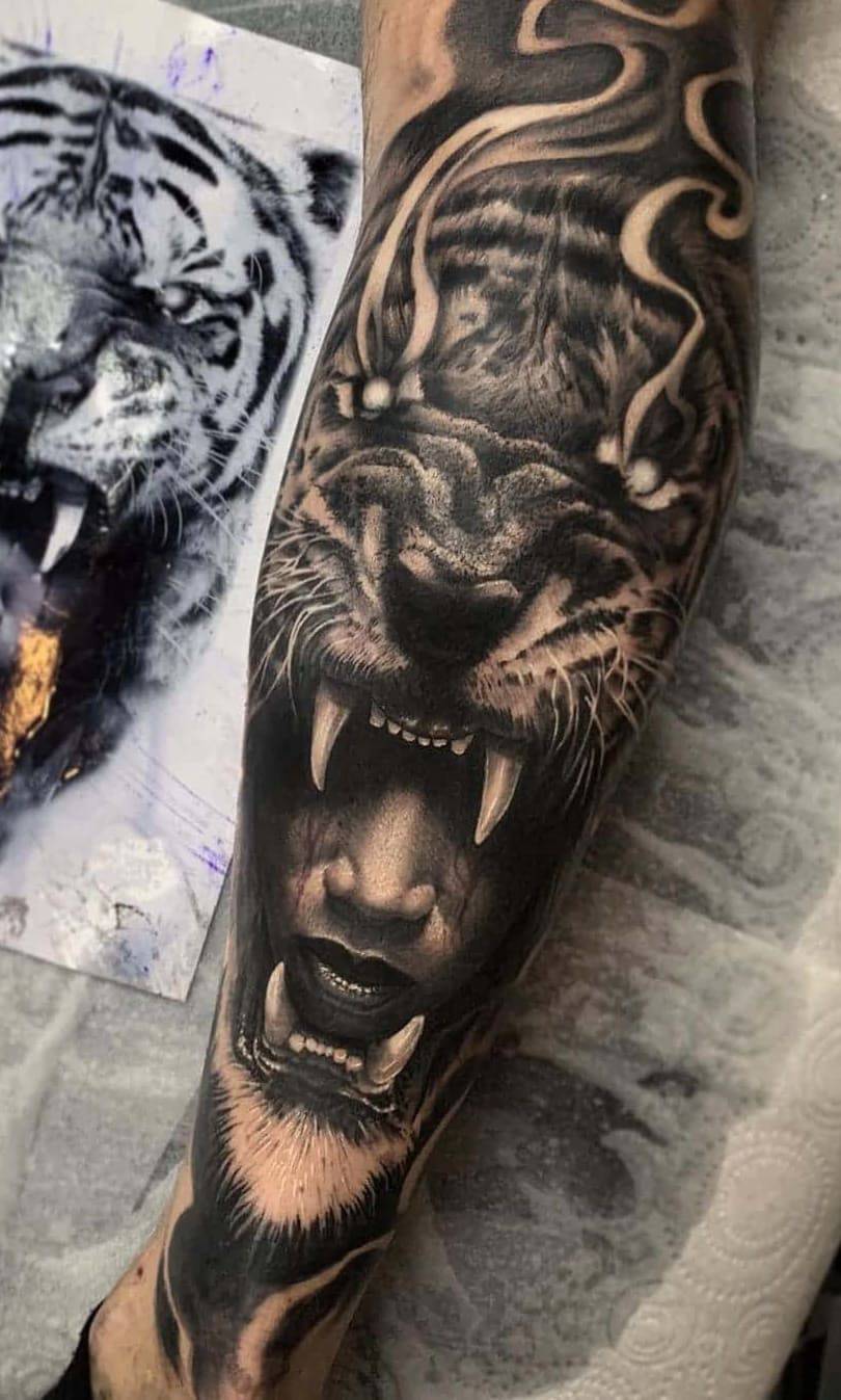 Tatuagens Tigre