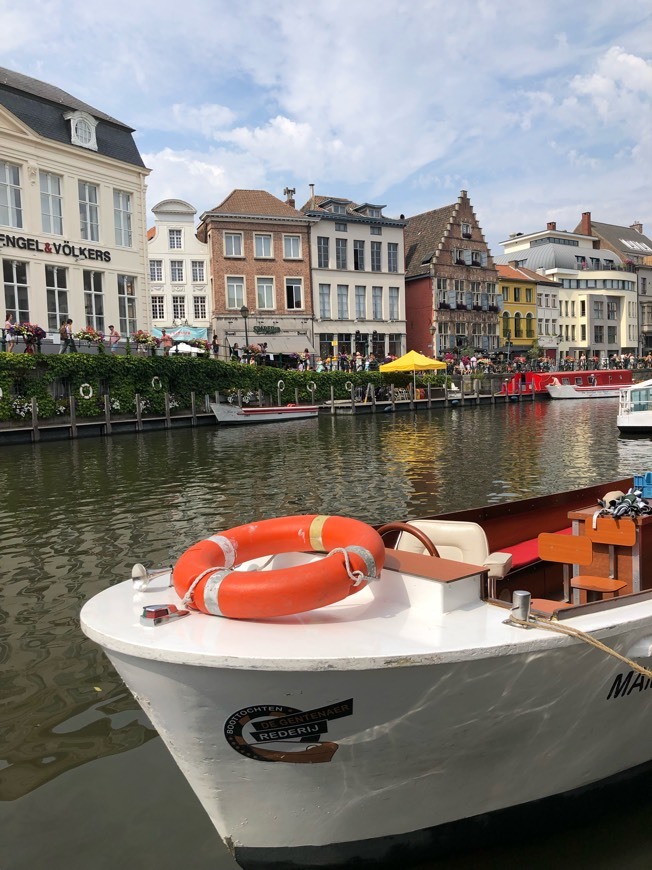 Place Ghent canals cruises