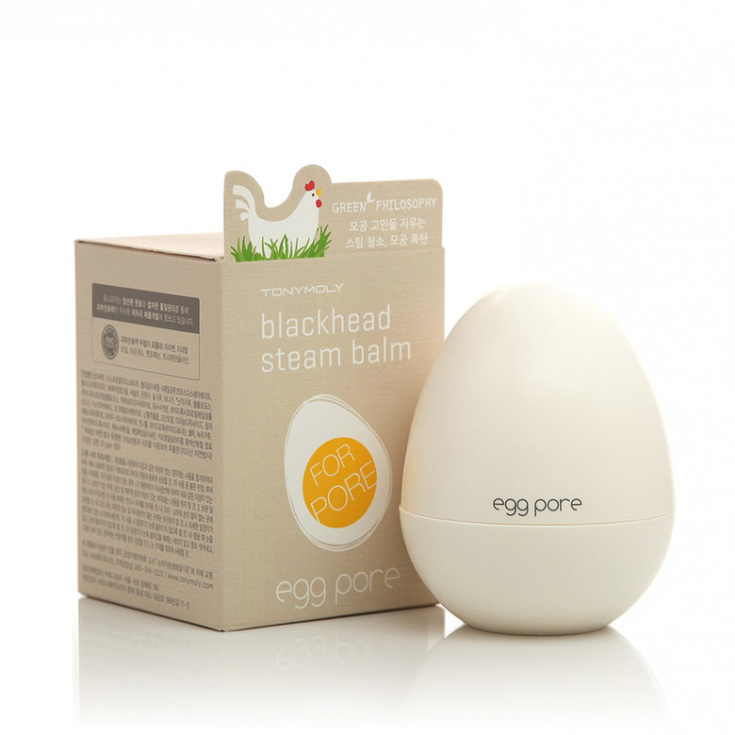 Productos Tonymoly
Egg Pore Blackhead steam balm
Bálsamo exfoliante 