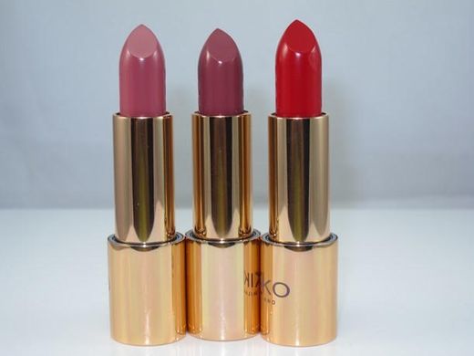 Kiko Cosmetics Intensely Lavish Lipstick Review & Swatches ...