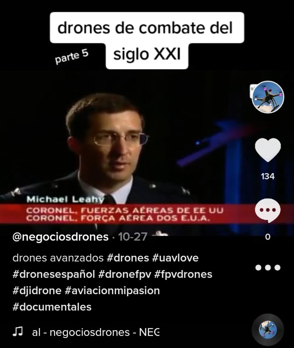 Serie Drones de combate del siglo XXI. Parte 5