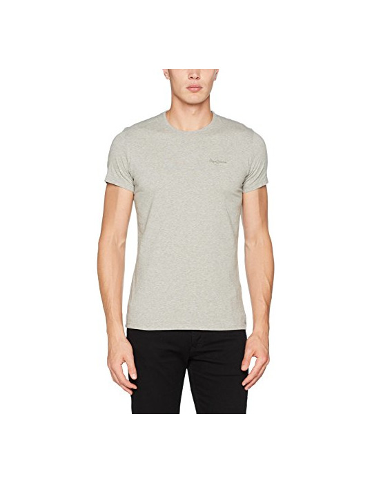 Social Pepe Jeans Original Basic S/S PM503835 Camiseta, Gris
